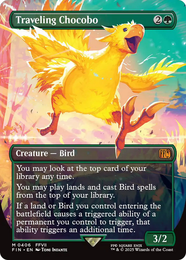 Traveling Chocobo (Borderless) [FINAL FANTASY] | Spectrum Games