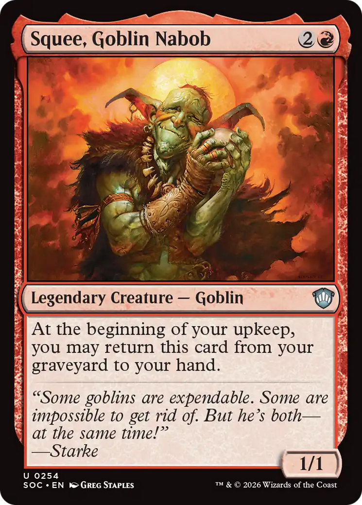 Squee, Goblin Nabob [Secrets of Strixhaven Commander] | Spectrum Games