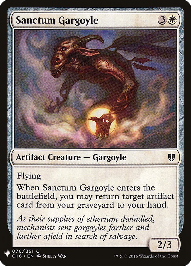 Sanctum Gargoyle [Mystery Booster] | Spectrum Games
