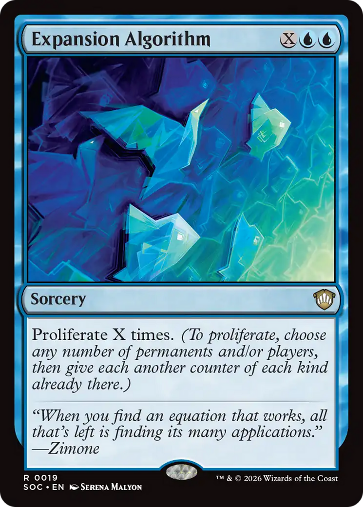 Expansion Algorithm [Secrets of Strixhaven Commander] | Spectrum Games