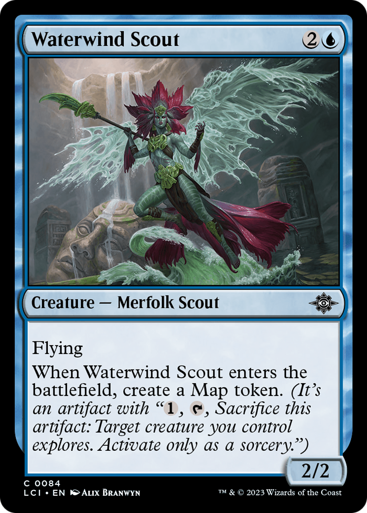 Waterwind Scout [The Lost Caverns of Ixalan] | Spectrum Games