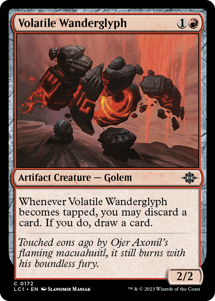 Volatile Wanderglyph [The Lost Caverns of Ixalan] | Spectrum Games