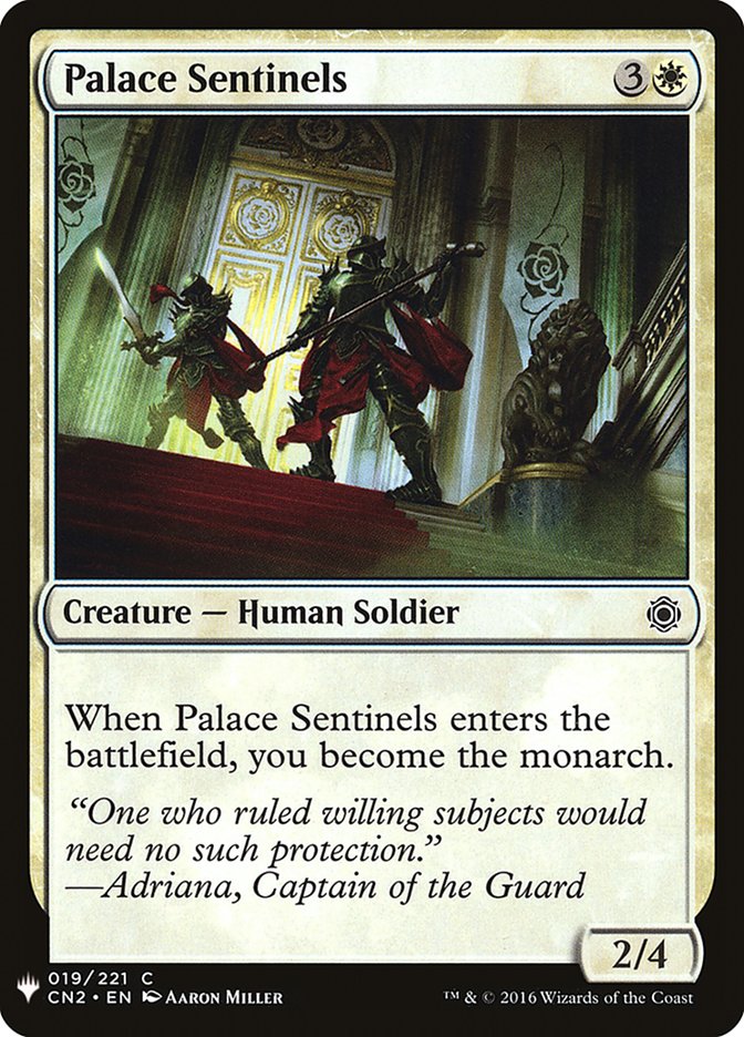 Palace Sentinels [Mystery Booster] | Spectrum Games