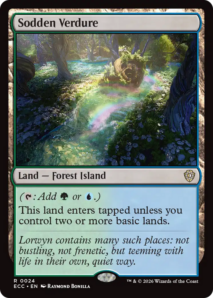 Sodden Verdure [Lorwyn Eclipsed Commander] | Spectrum Games