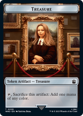 Human (0005) // Treasure (0028) Double-Sided Token [Doctor Who Tokens] | Spectrum Games
