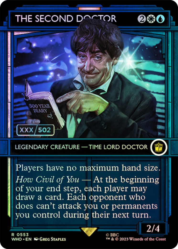 The Second Doctor (Serial Numbered) [Doctor Who] | Spectrum Games