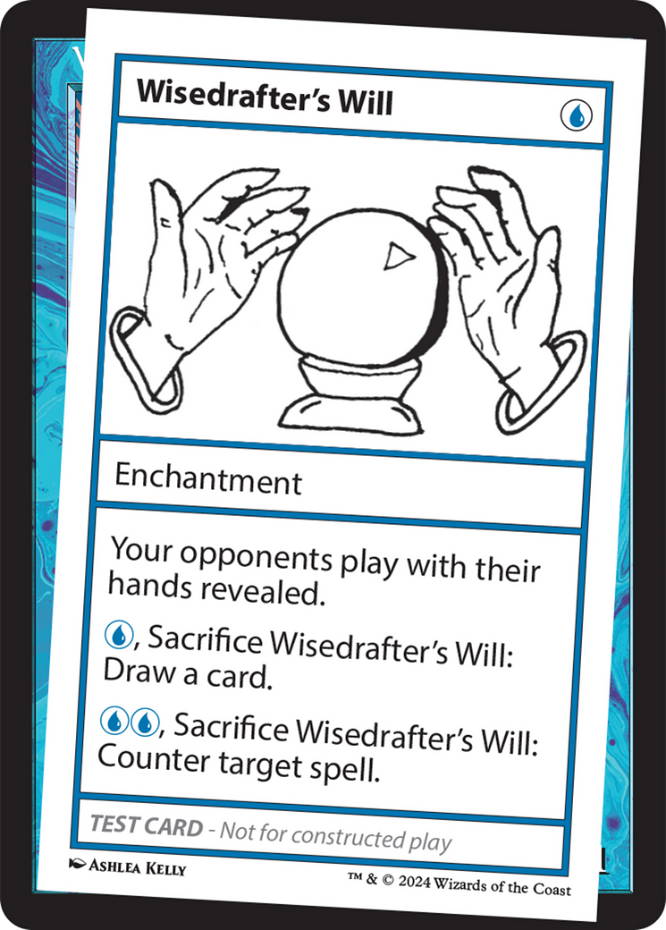 Wisedrafter's Will [Mystery Booster 2 Playtest Cards] | Spectrum Games