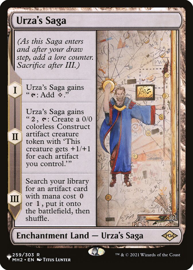 Urza's Saga [The List] | Spectrum Games