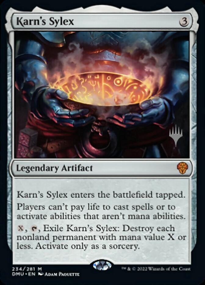 Karn's Sylex (Promo Pack) [Dominaria United Promos] | Spectrum Games