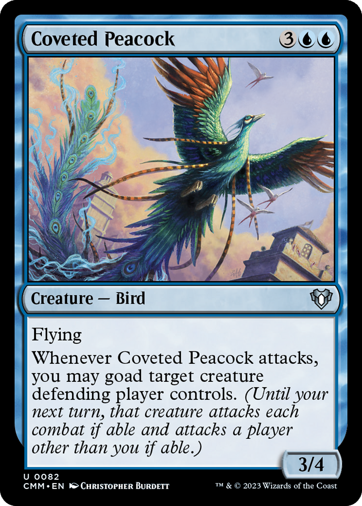 Coveted Peacock [Commander Masters] | Spectrum Games