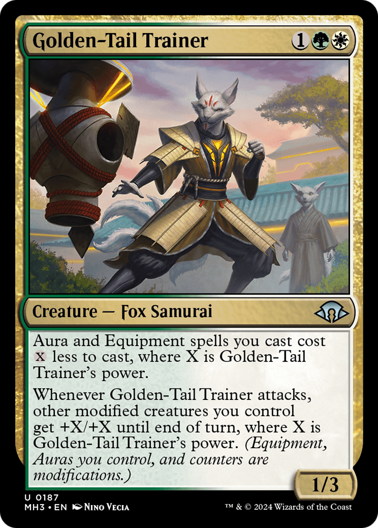 Golden-Tail Trainer [Modern Horizons 3] | Spectrum Games