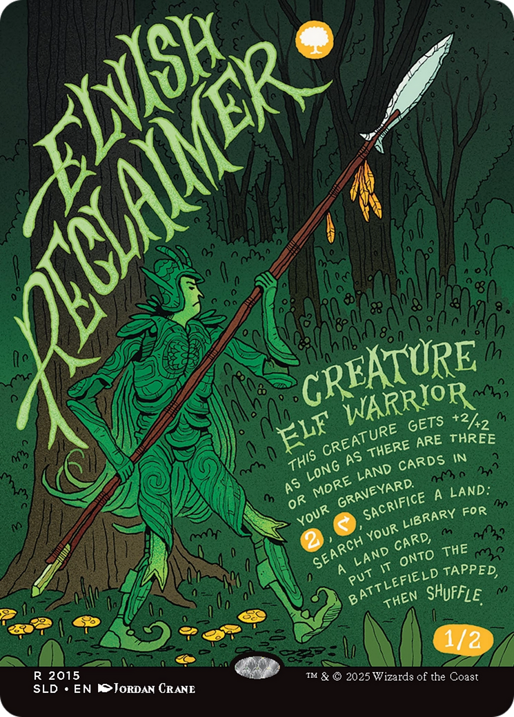 Elvish Reclaimer [Secret Lair Drop Series] | Spectrum Games