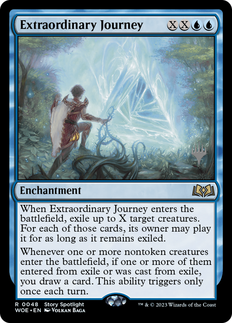 Extraordinary Journey (Promo Pack) [Wilds of Eldraine Promos] | Spectrum Games