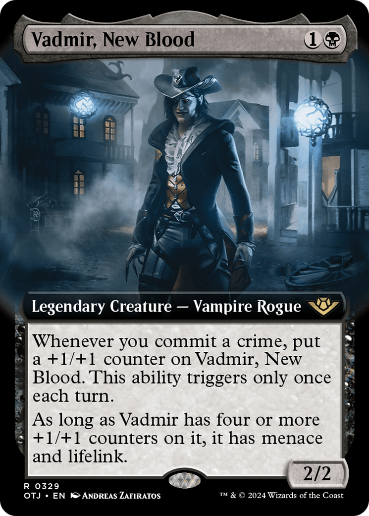 Vadmir, New Blood (Extended Art) [Outlaws of Thunder Junction] | Spectrum Games
