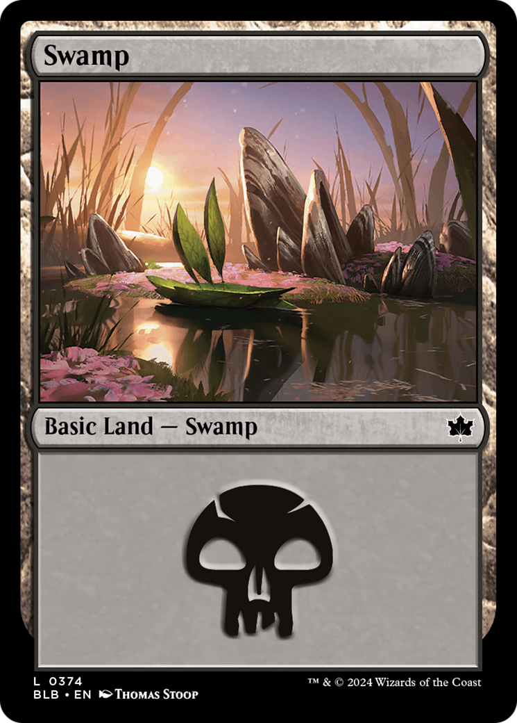 Swamp (0374) [Bloomburrow] | Spectrum Games