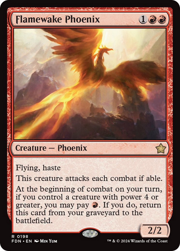 Flamewake Phoenix [Foundations] | Spectrum Games