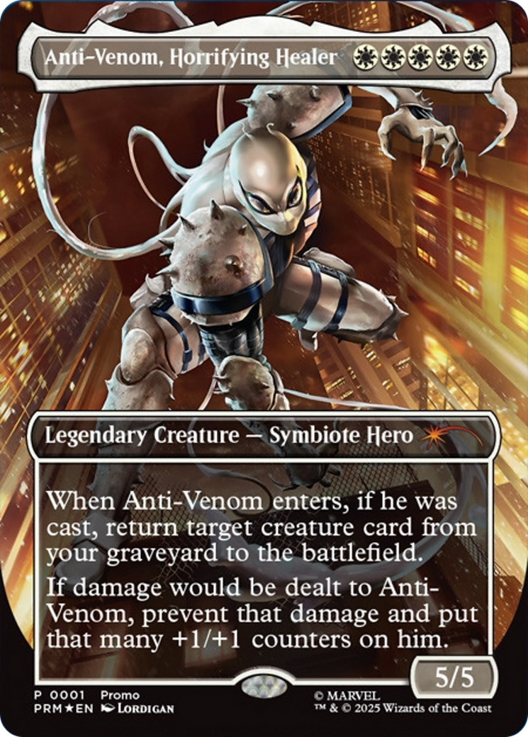 Anti-Venom, Horrifying Healer (Borderless) [Media Promos] | Spectrum Games