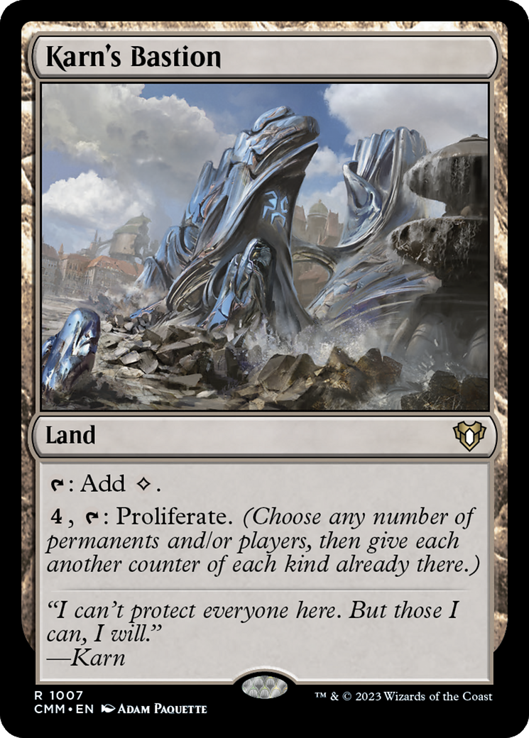 Karn's Bastion [Commander Masters] | Spectrum Games