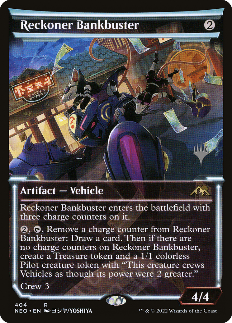 Reckoner Bankbuster (Showcase) [The Brothers' War Promos] | Spectrum Games