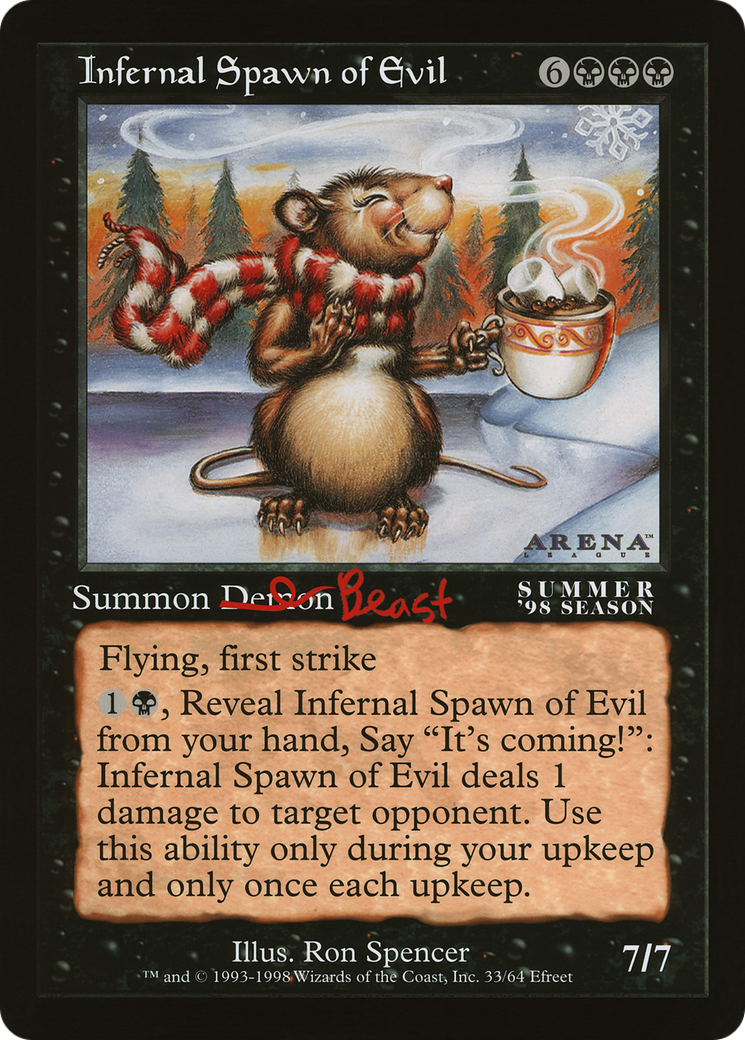 Infernal Grasp Art Card [Innistrad Remastered Art Series] | Spectrum Games