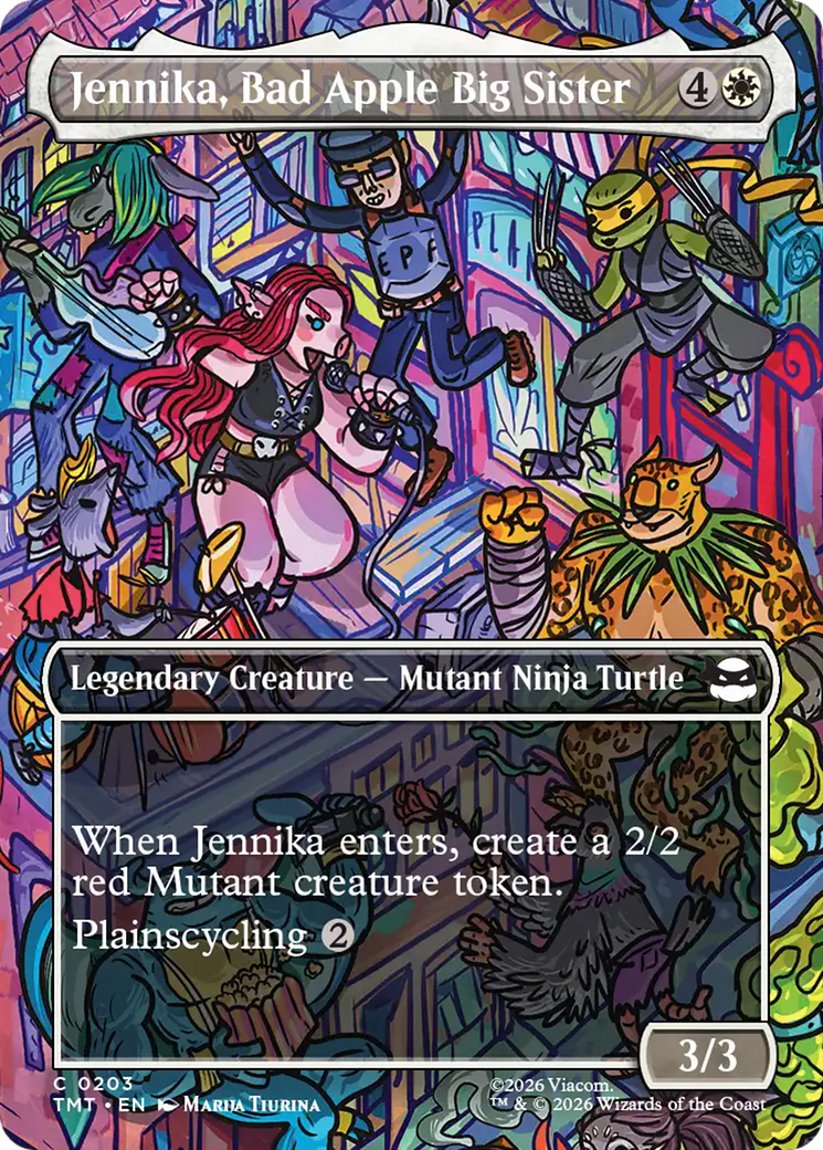 Jennika, Bad Apple Big Sister (Borderless) [Teenage Mutant Ninja Turtles] | Spectrum Games