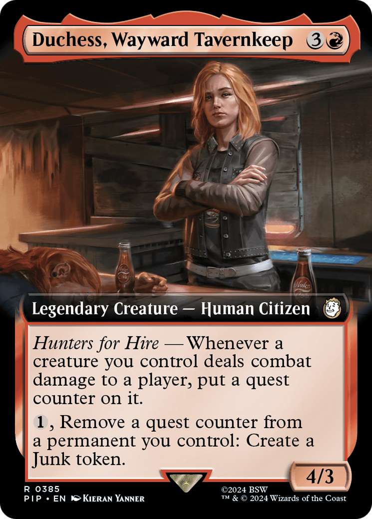 Duchess, Wayward Tavernkeep (Extended Art) [Fallout] | Spectrum Games