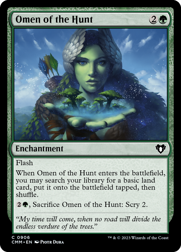 Omen of the Hunt [Commander Masters] | Spectrum Games