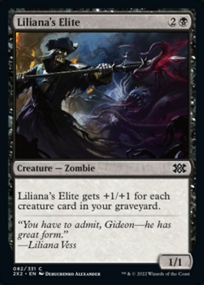 Liliana's Elite [Double Masters 2022] | Spectrum Games