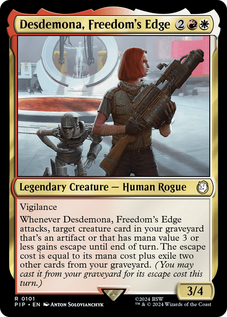 Desdemona, Freedom's Edge [Fallout] | Spectrum Games