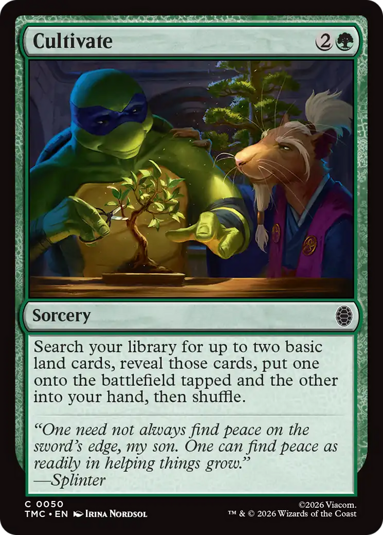 Cultivate [Teenage Mutant Ninja Turtles Commander] | Spectrum Games