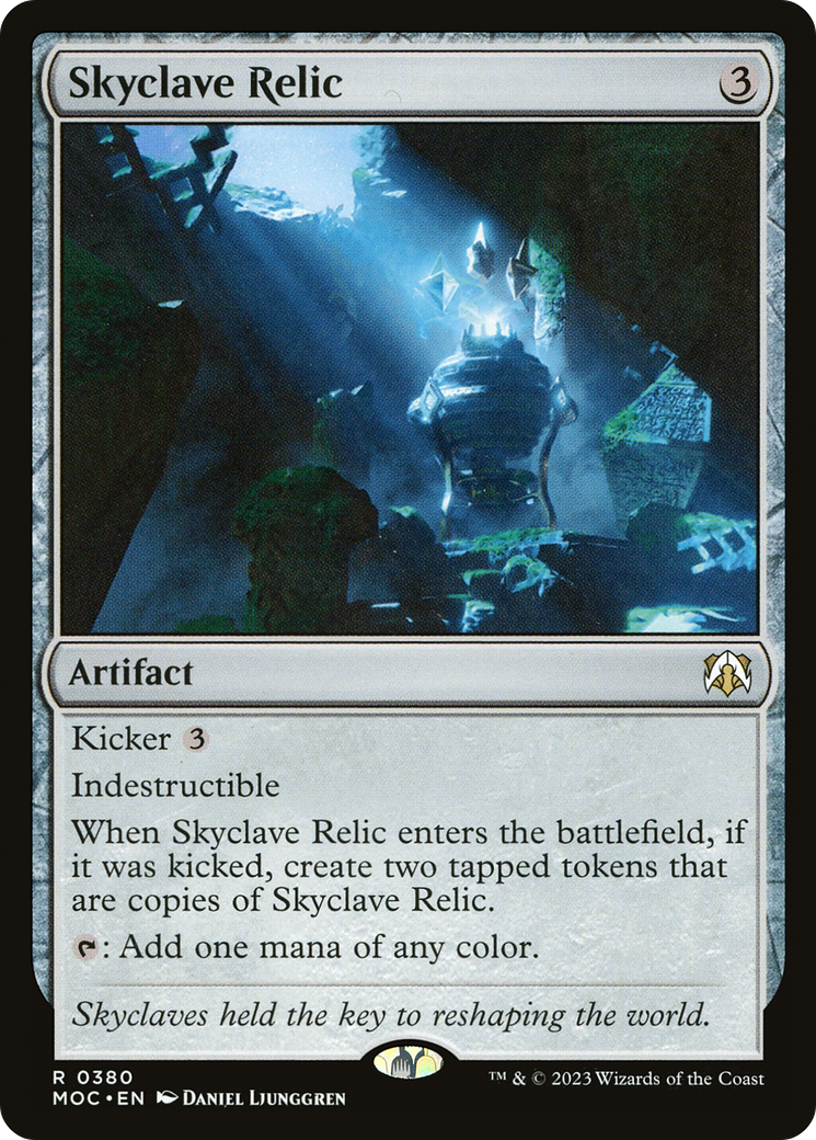 Skyclave Relic [March of the Machine Commander] | Spectrum Games