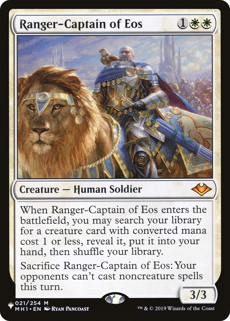 Ranger-Captain of Eos [The List] | Spectrum Games