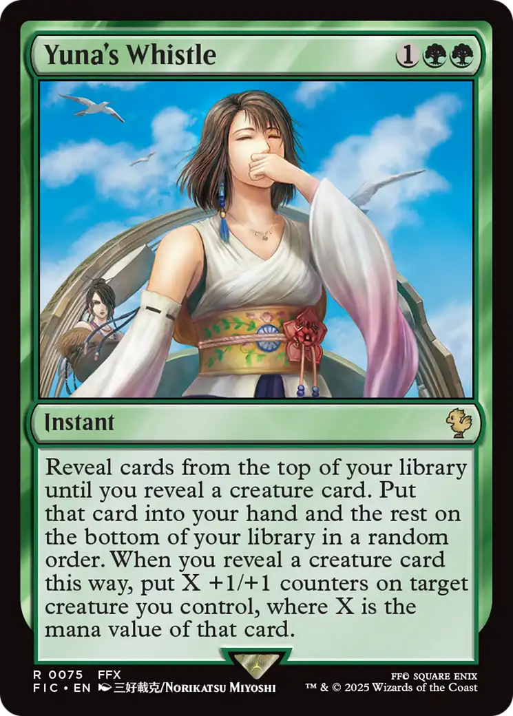 Yuna's Whistle [FINAL FANTASY Commander] | Spectrum Games