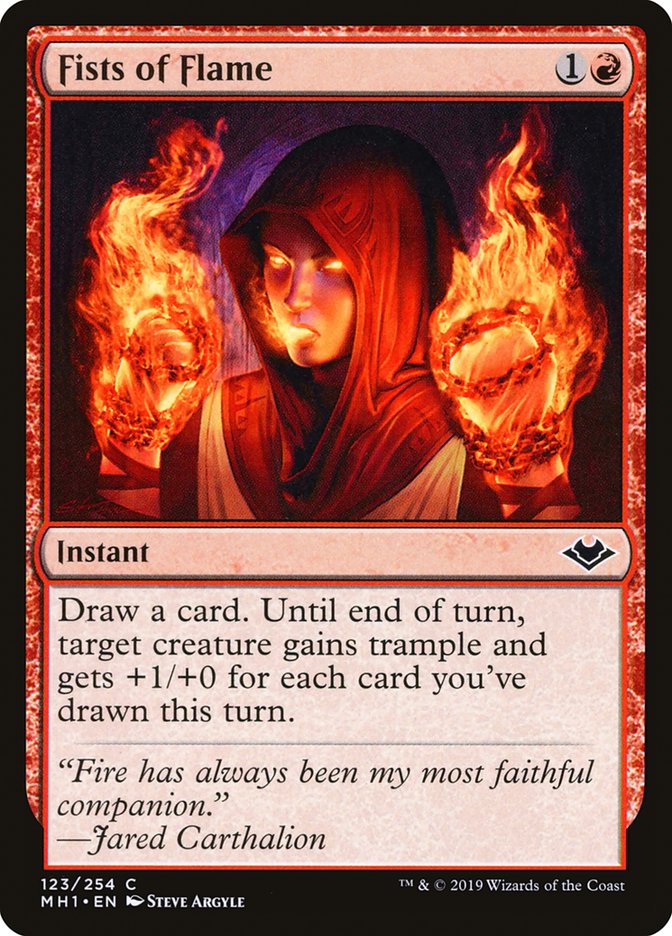Fists of Flame [Modern Horizons] | Spectrum Games