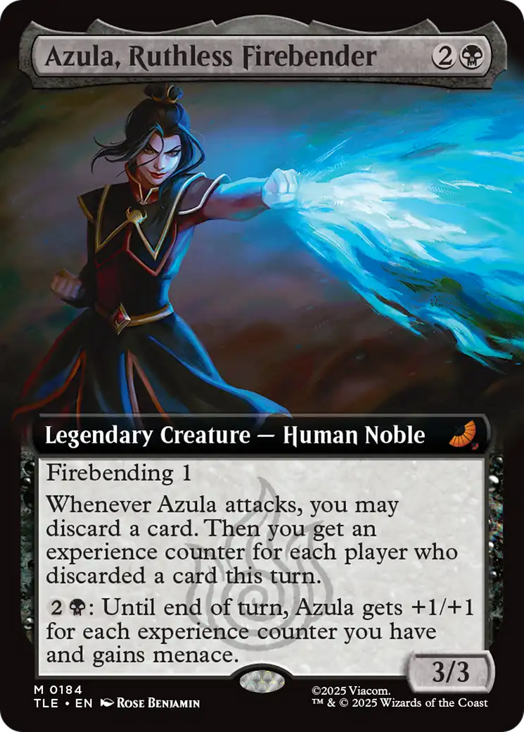 Azula, Ruthless Firebender (Extended Art) [Avatar: The Last Airbender: Eternal-Legal] | Spectrum Games