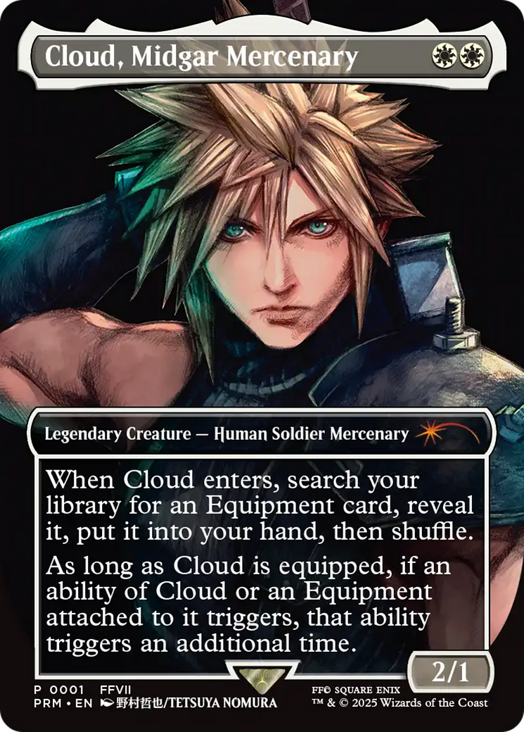 Cloud, Midgar Mercenary [Pro Tour Promos] | Spectrum Games
