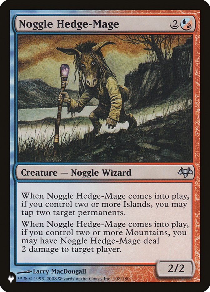 Noggle Hedge-Mage [The List] | Spectrum Games