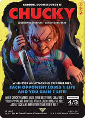 Chucky - Kardur, Doomscourge [Secret Lair Drop Series] | Spectrum Games