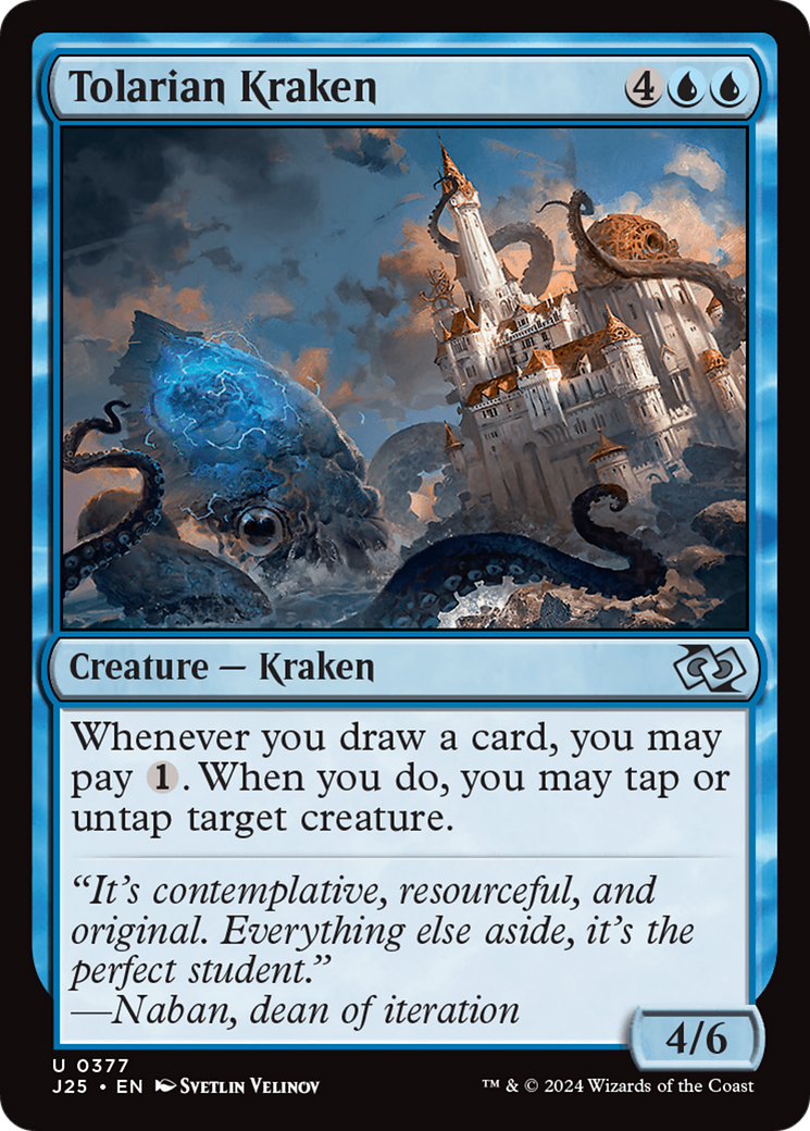 Tolarian Kraken [Foundations Jumpstart] | Spectrum Games