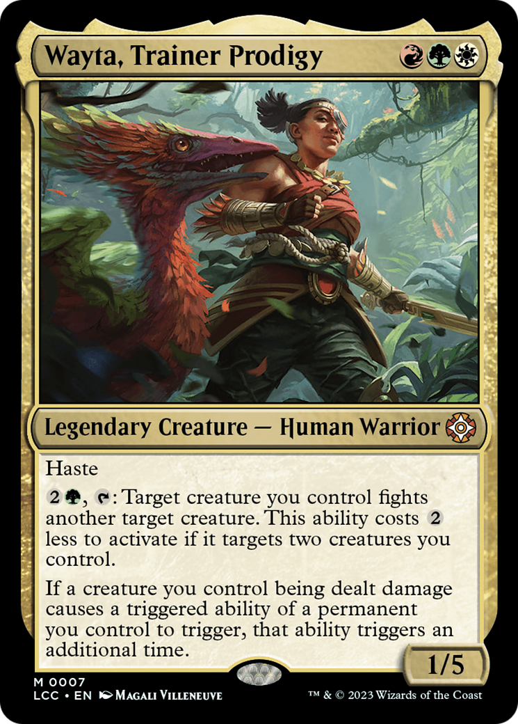 Wayta, Trainer Prodigy [The Lost Caverns of Ixalan Commander] | Spectrum Games