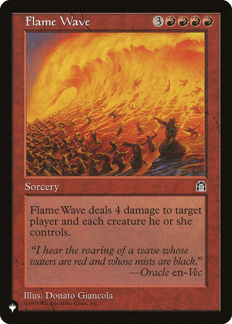Flame Wave [The List] | Spectrum Games