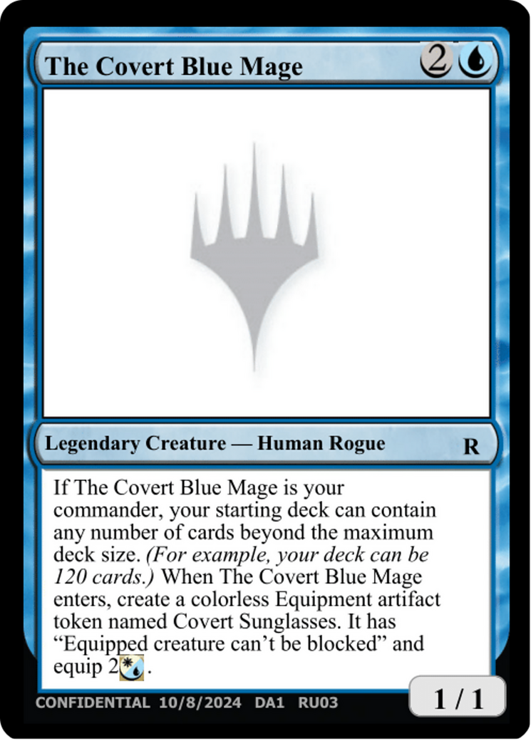 The Covert Blue Mage [Unknown Event] | Spectrum Games