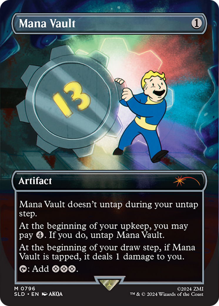 Mana Vault (Rainbow Foil) [Secret Lair Drop Series] | Spectrum Games