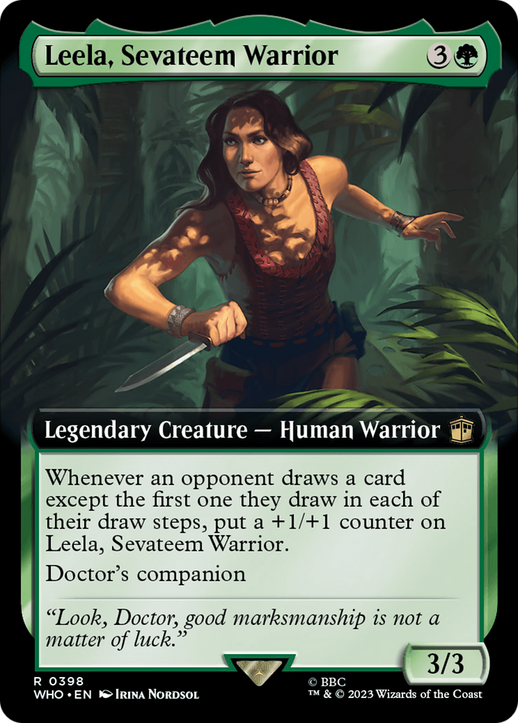 Leela, Sevateem Warrior (Extended Art) [Doctor Who] | Spectrum Games