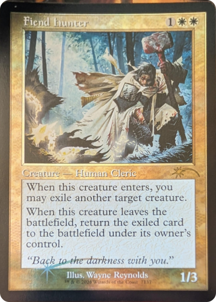 Fiend Hunter (Retro Frame) [Secret Lair Drop Series] | Spectrum Games