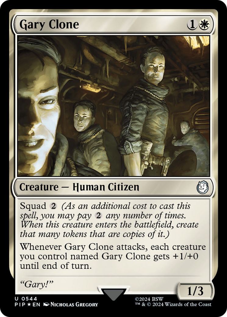 Gary Clone (Surge Foil) [Fallout] | Spectrum Games