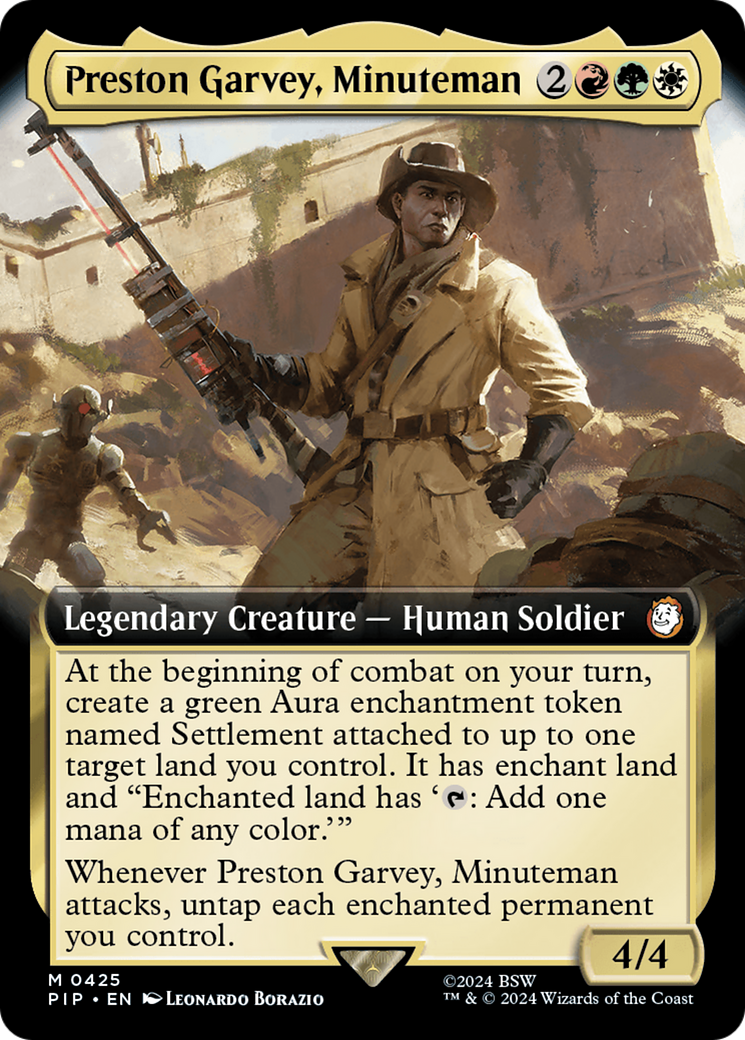 Preston Garvey, Minuteman (Extended Art) [Fallout] | Spectrum Games