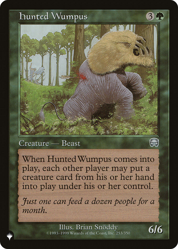 Hunted Wumpus [The List Reprints] | Spectrum Games