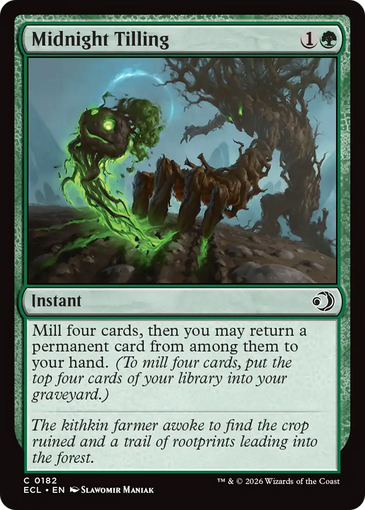 Midnight Tilling [Lorwyn Eclipsed] | Spectrum Games