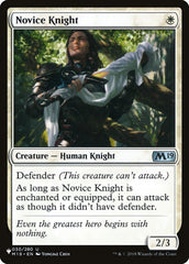 Novice Knight [The List] | Spectrum Games